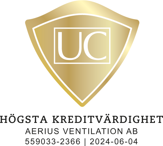 Högst kreditvärdighet Ventilationsföretag med högst kreditvärdighet