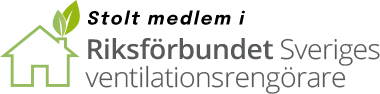 RSVR stolt medlem medlem i riksförbundet sveriges ventilationsrengörare